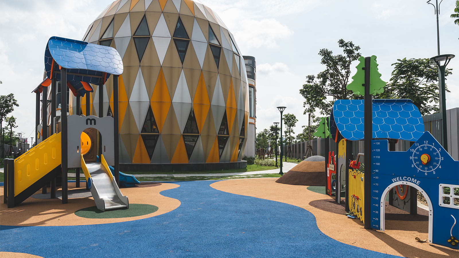 Outdoor Playground for Preschool Students